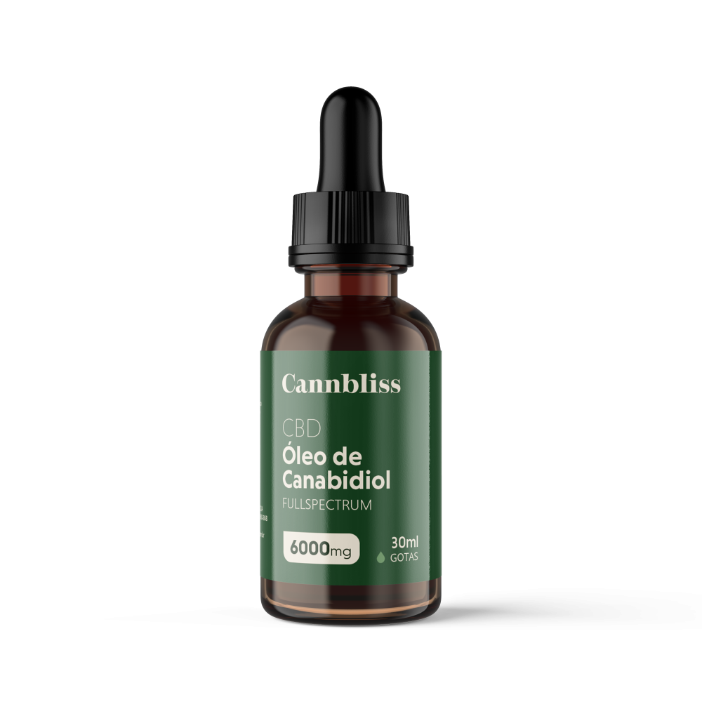 Óleo de CBD Espectro Completo com MCT 6000mg | 30ml
