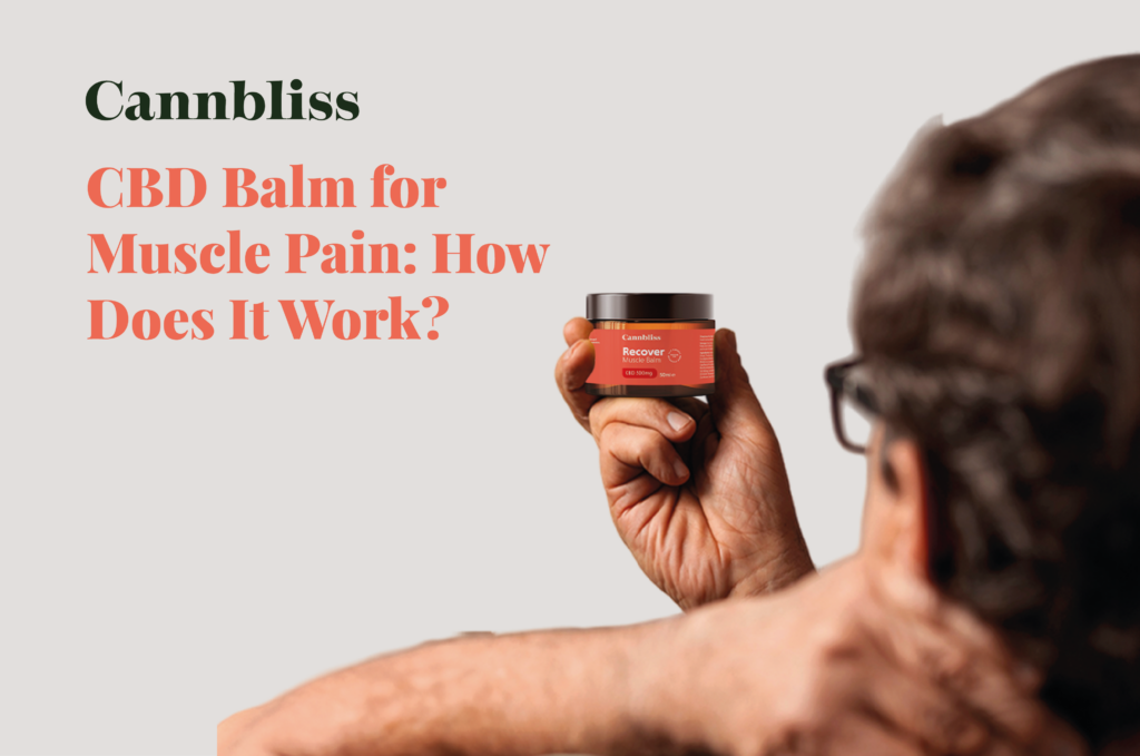 CBD balm for muscle pain: how does it work?