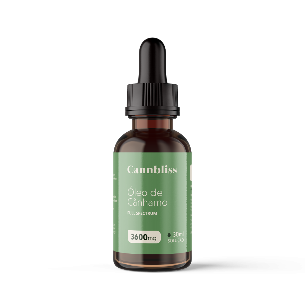 Óleo de Semente de Cânhamo 3600mg | 30ml