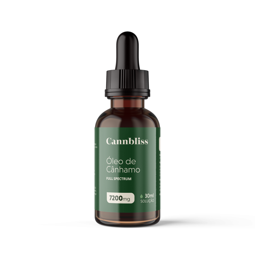 Óleo de Cânhamo 7200mg | 30ml