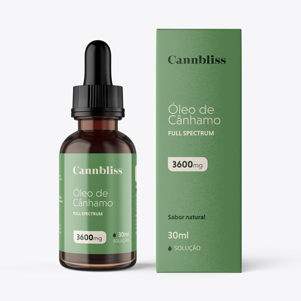 Óleo de Cânhamo 3600 mg