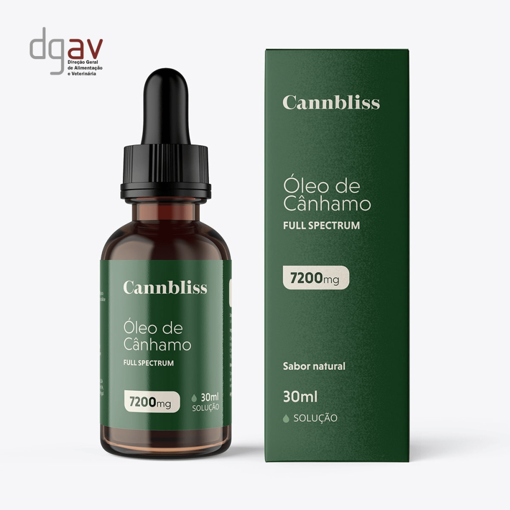 Óleo de Cânhamo 7200 mg