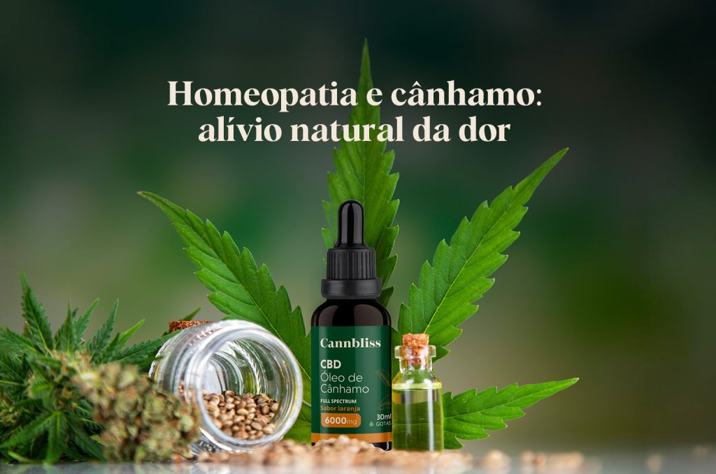 Homeopatia e cânhamo: alívio natural da dor