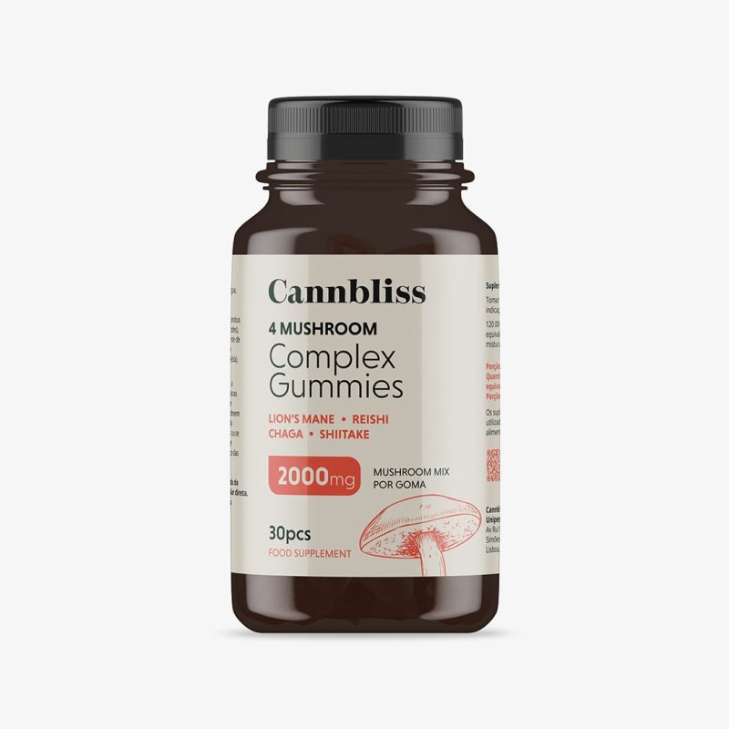 Mushroom Complex Gummies 2000mg - 30pcs