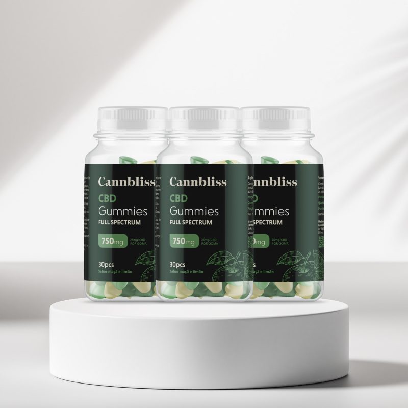 Pack 3 CBD Gummies 750mg 30pcs Full Spectrum - Pague 2 leve 3