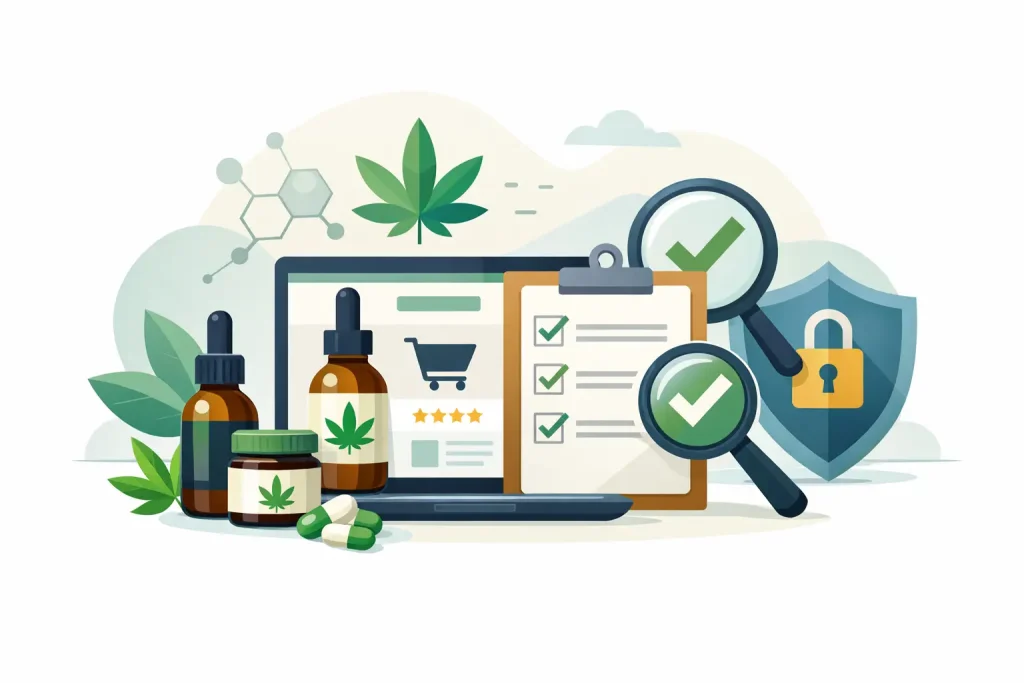 Comprar CBD online: o que verificar antes