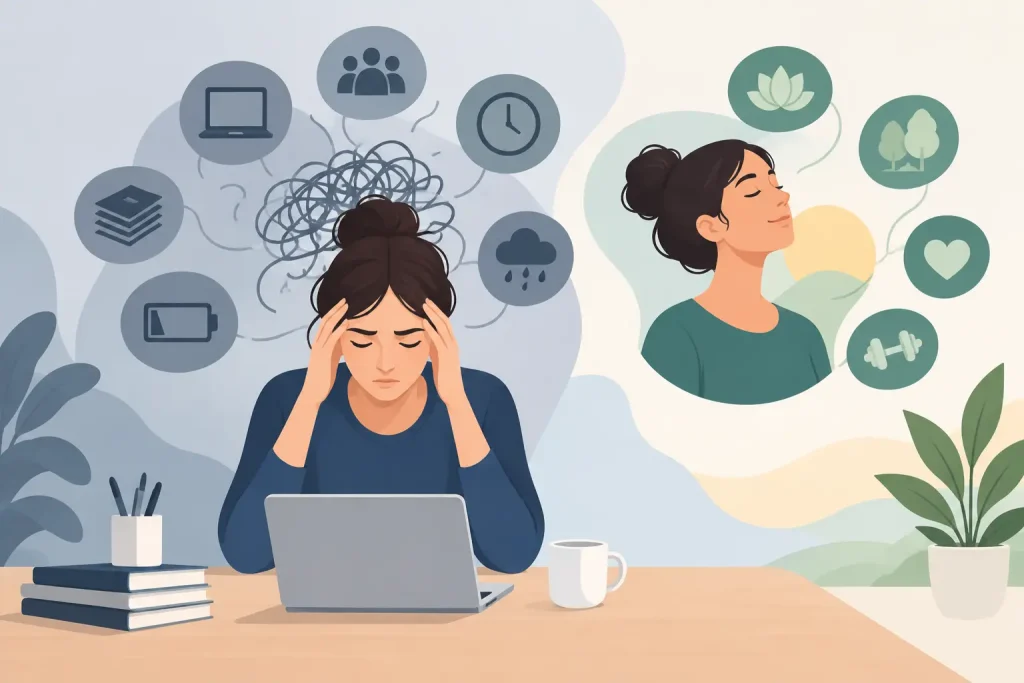 Stress crónico: sinais, causas e como recuperar