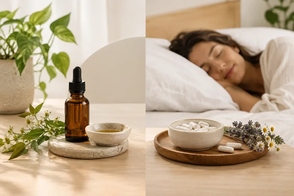 CBD versus melatonina noturna: qual escolher?