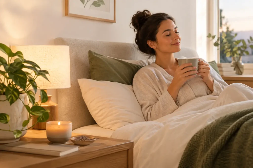 Como preparar uma rotina noturna relaxante