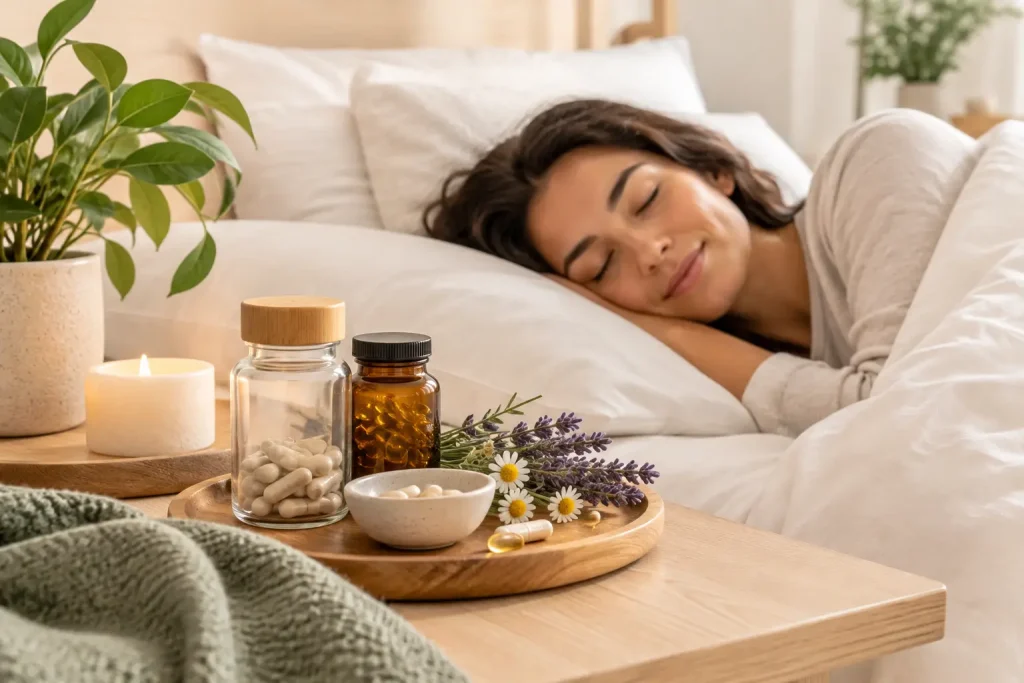 Melhores suplementos para sono tranquilo e profundo